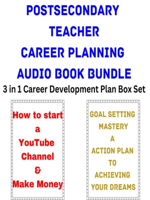 cover image of Postsecondary Teacher Career Planning Audio Book Bundle